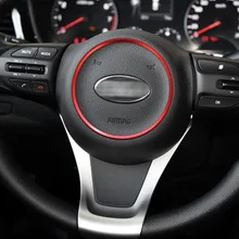 Авто Руль логотип значок Стикеры вставкой для KIA K4 kx3 K5