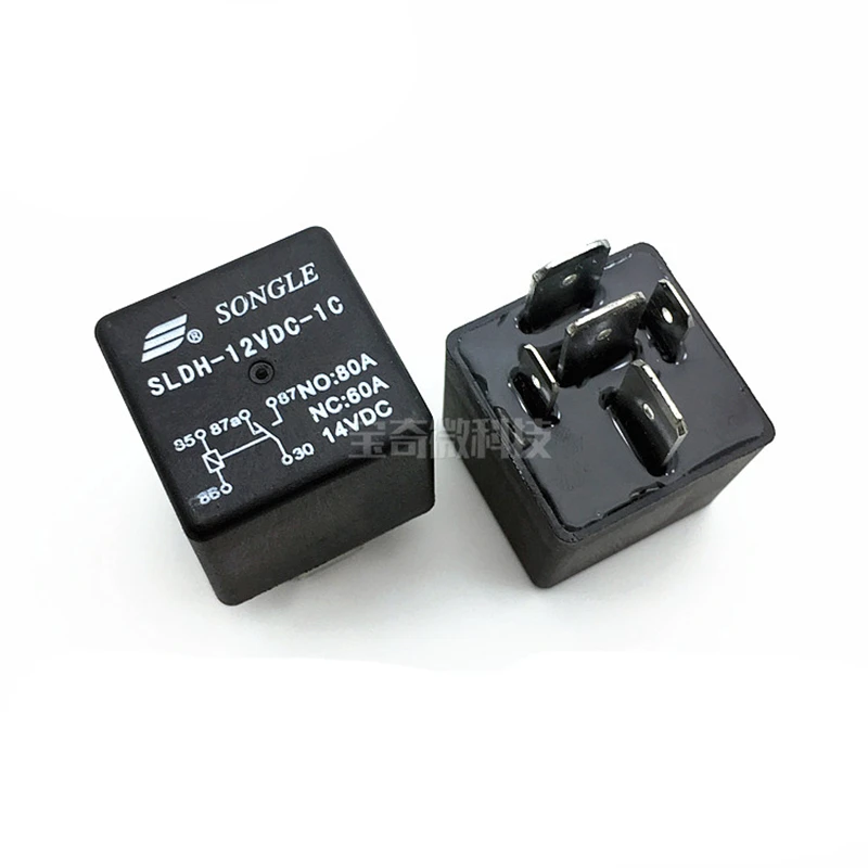 

1PCS/lot Relay SLDH-12VDC-1C Set of conversions 5PIN 60A 14VDC