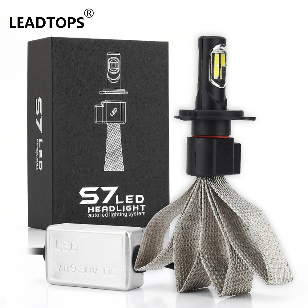 1Set 72W H4 Led 8000LM Car Headlight 9005 H11 880 Driving Lamp Bulb Car External Lights H4 Fog Head Light Carro Levou Farol BJ