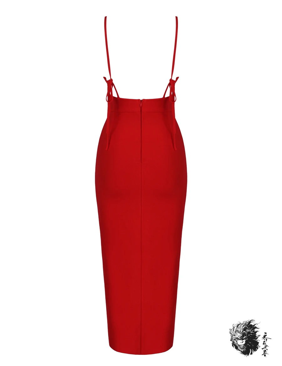 Красное Длинное облегающее платье женские элегантные вечерние платья знаменитостей для ночного клуба сексуальные платья с v-образным вырезом Женские облегающие платья для выпускного вечера Vestidos De Festa Femme
