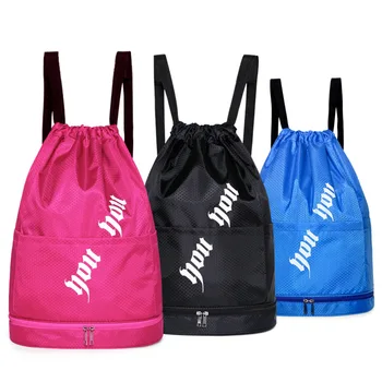 

Swimming Bag Sport Backpack Large Capacity Combo Dry Wet Separation Waterproof Nylon Fabric Outdoor Traveling Hiking