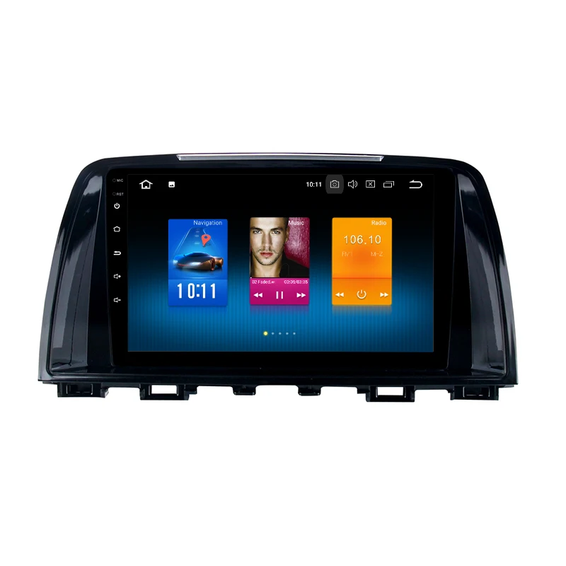 Best Android 8.0 car radio gps for Mazda 6 Atenza 2013 2014 with Octa core PX5 4G RAM 32G ROM wifi 4g usb Auto Stereo Multimed 1
