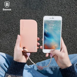 Baseus, 8000 мА/ч, внешний аккумулятор, двойной Usb, зарядное устройство для телефона, батарея, Внешнее зарядное устройство, внешний аккумулятор, 8000 мА/ч, для iphone 5s, 6, 7, 8, xiaomi - изображение