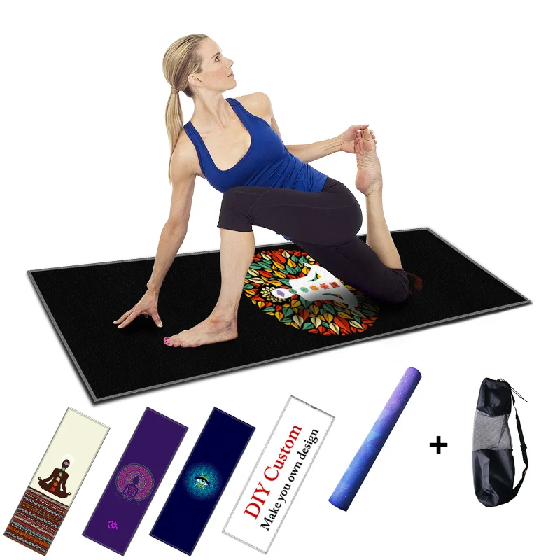 Lightweight Foldable yoga mat Exercise fitness mats with Eco Friendly