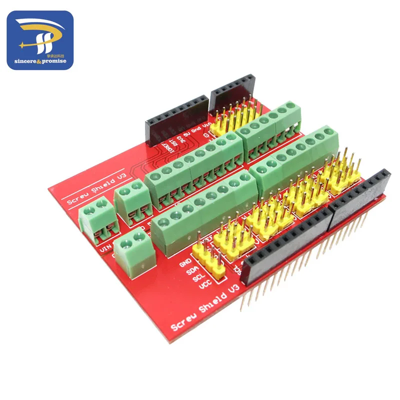 Screw Shield V1 terminal v3 expansion board is compatible UNO R3 ...