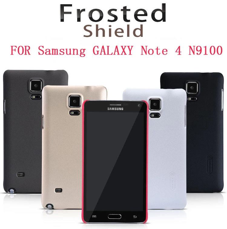 

case for samsung galaxy note 4 n9100 NILLKIN Super Frosted Shield with retailed package