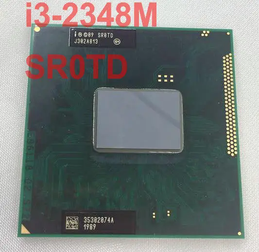Бесплатная доставка процессор INTEL для ноутбука i3 2348M SR0TD 2 3G 3M рассеянные детали|cpu