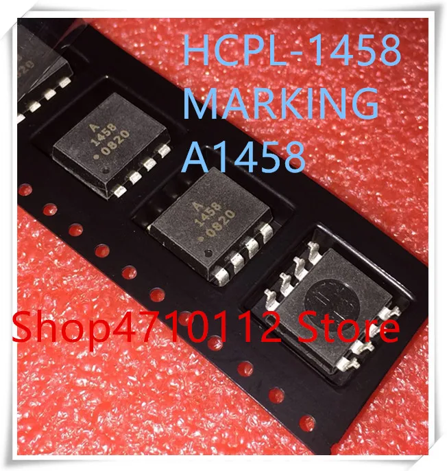 

NEW 10PCS/LOT HCPL-1458 HCNW1458 HCPL1458 MARKING A1458 1458 SOP-8