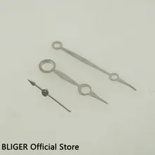 3 модели BLIGER серебро Нержавеющая сталь часы ручной подходит для приблизительный срок поставки: 6497 6498 ручной завод Для мужчин часы иглы H11