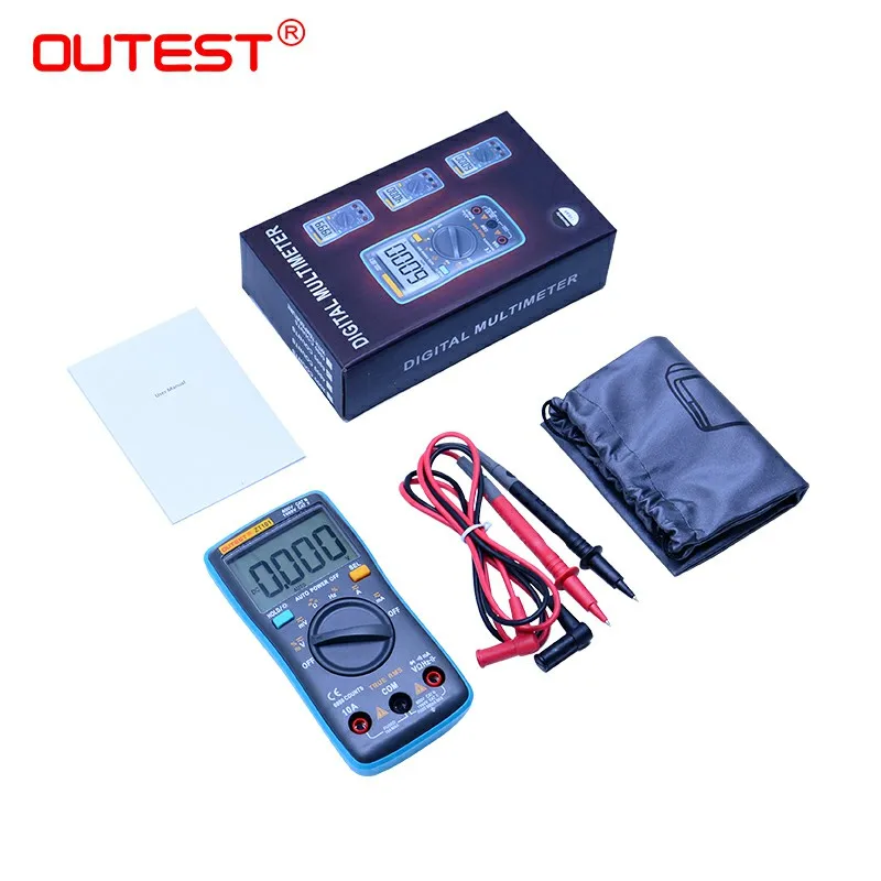 Цифровой мультиметр OUTEST Ture RMS Многофункциональный тестер частоты напряжения