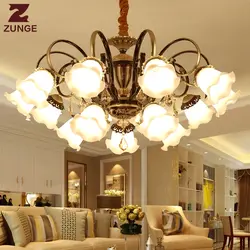 Современные светодиодный светодиодные Роскошные хрустальная люстра Z353 большой кованого железа светильники для гостиной bedroomlampadari