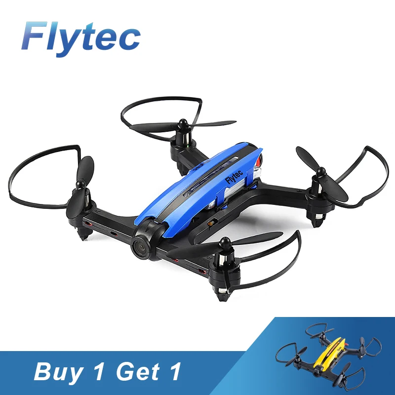 

Buy One Get One Free RC Racing Drone Flytec T18 With WIFI FPV 720P Wide Angle HD Camera Quadcopter RC Helicopter RTF