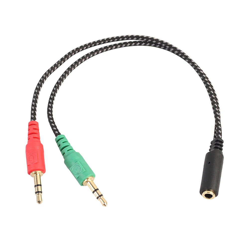 

New Belted CTIA Computer Phone Headset Microphone Extension Cable 3.5 Second Revolution One Mother