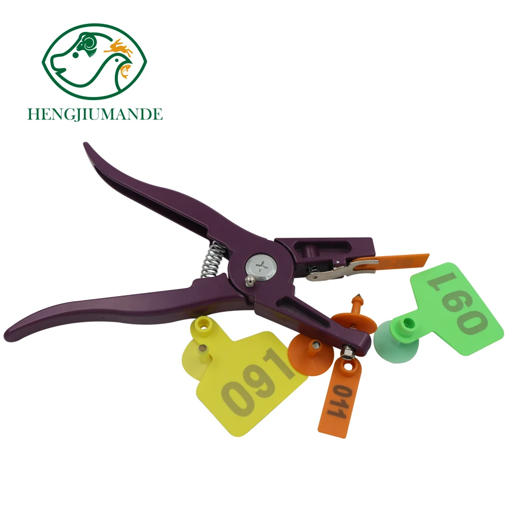 

Pig Ear Clip Pliers Cow Epidemic Prevention Mark Sheep Metal Ear Label Card Needle Clamp Veterinary Equipment Breeding Supplies