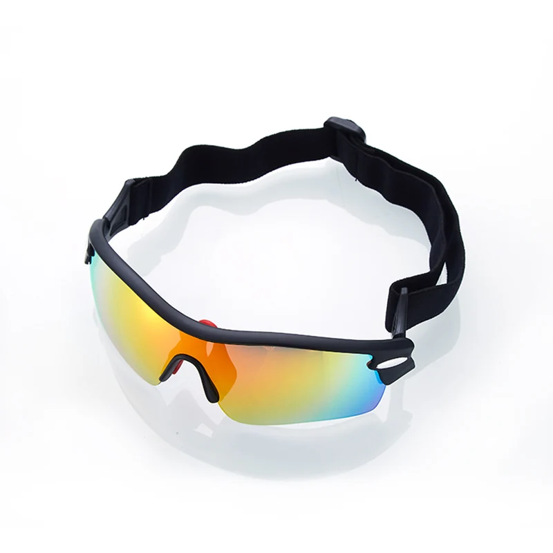 Polarized Prescription Sports Sunglasses For Goggle Can Put Can Engrave LOGO Polaycarbonate Material