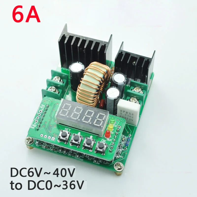 

DC-DC high power 12V 5V digital control step-down module 5A constant voltage constant current led drive adjustable voltage