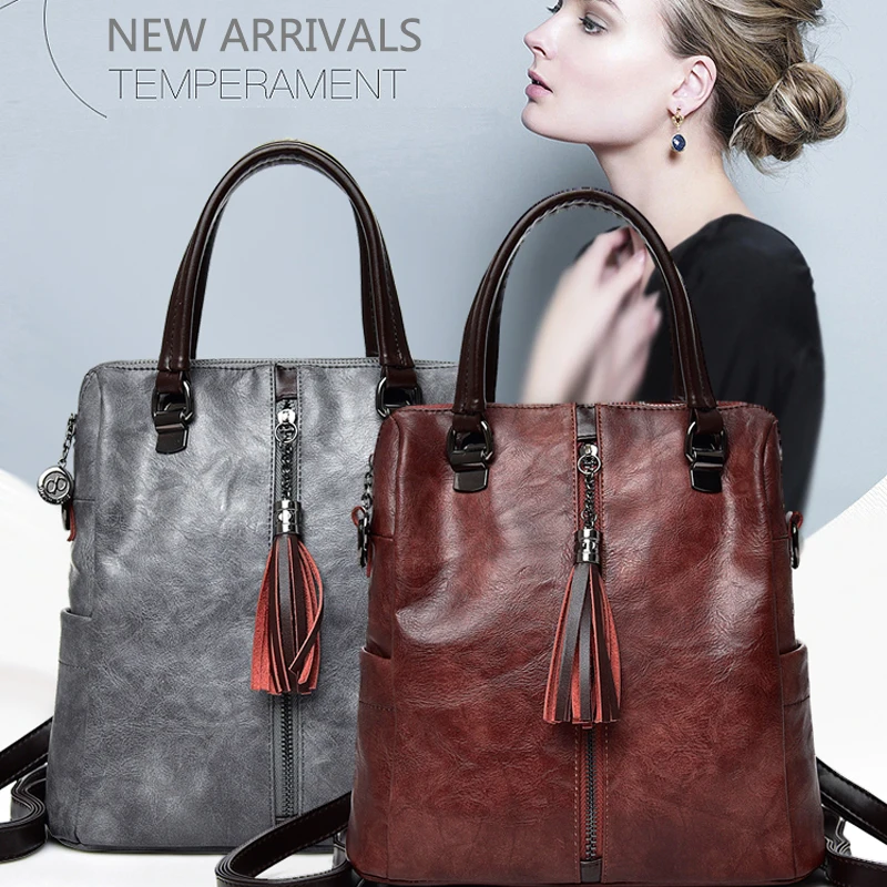 الأزياء شرابة المرأة حقيبة الظهر متعددة الوظائف حقائب الظهر للنساء سعة كبيرة حقيبة مدرسية للبنات حقيبة ظهر جلدية الإناث الأزياء شرابة المرأة حقيبة الظهر متعددة الوظائف حقائب الظهر للنساء سعة كبيرة حقيبة مدرسية للبنات حقيبة ظهر جلدية الإناث