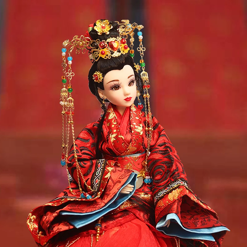 Шарм кукла Fortune Days East Древняя китайская династия Хань невеста 1/6 как BJD с макияжем