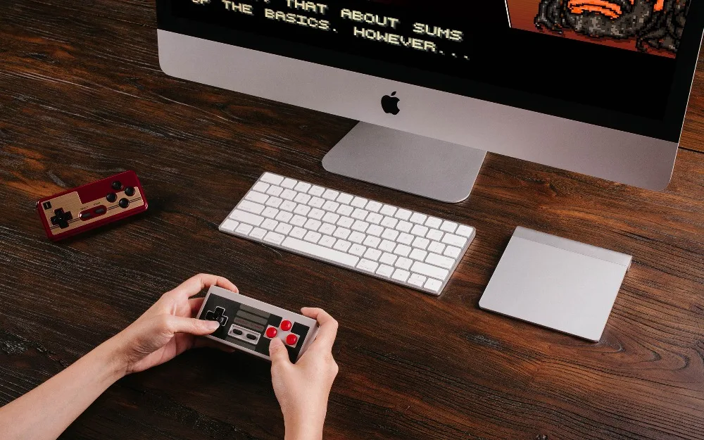 Официальный 8bitdo N30 Беспроводной геймпад Bluetooth контроллер Поддержка переключатель Android MacOS Паровая окно