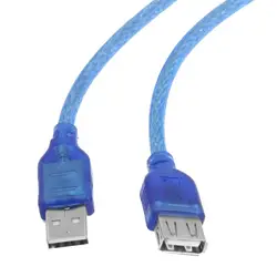 Принтер для ПК синий 5 м 16.4Ft USB 2,0 кабель-удлинитель Male-Female