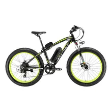 Cyrusher XF660 48V 500W Li-battery Electric Snow Bike Mountain bicycle 7S 26″ 4.0 Fat Tire beach ebike Hydraulic Disc Brake