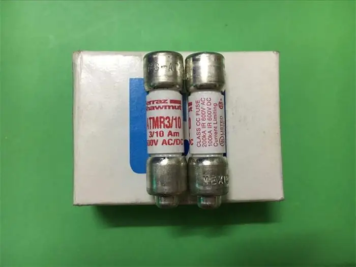

Free shipping 5pcs ATMR 3/10 Ferraz French Roland 10X38 ceramic fuse fuse 0.3A 600V genuine