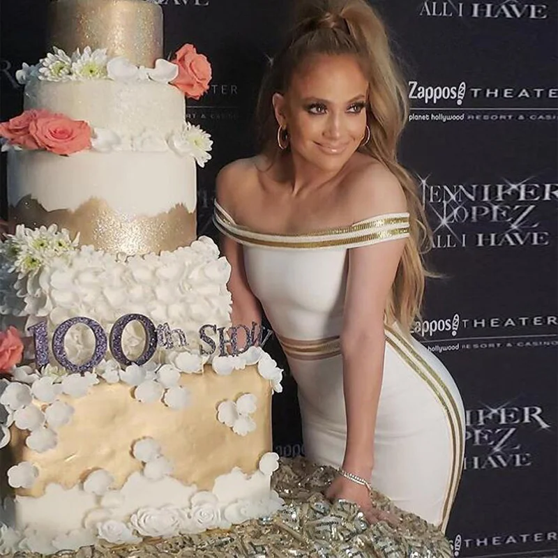 

Elegant Off Shoulder Gold Sequin White Bandage Dress High Quality Slash Neck Bodycon Celebrity Prom Party Dress Vestidos 2018