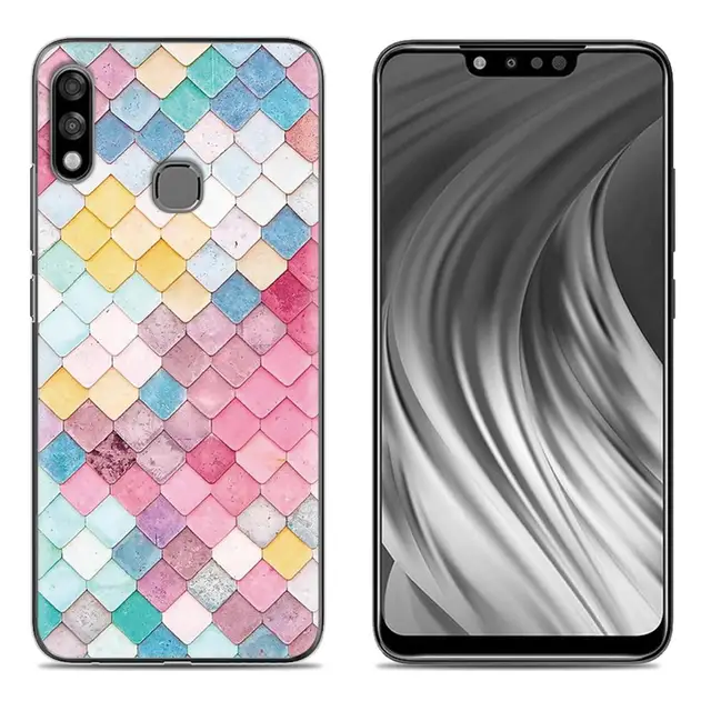 Back Phone Cover For Infinix Hot 7 Pro X625B 6.2 inch Colorful Painted ...