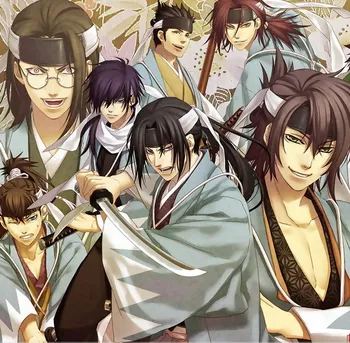 

Hakuouki Anime Characters 45*45CM Square Pillow Case PillowCases #28555