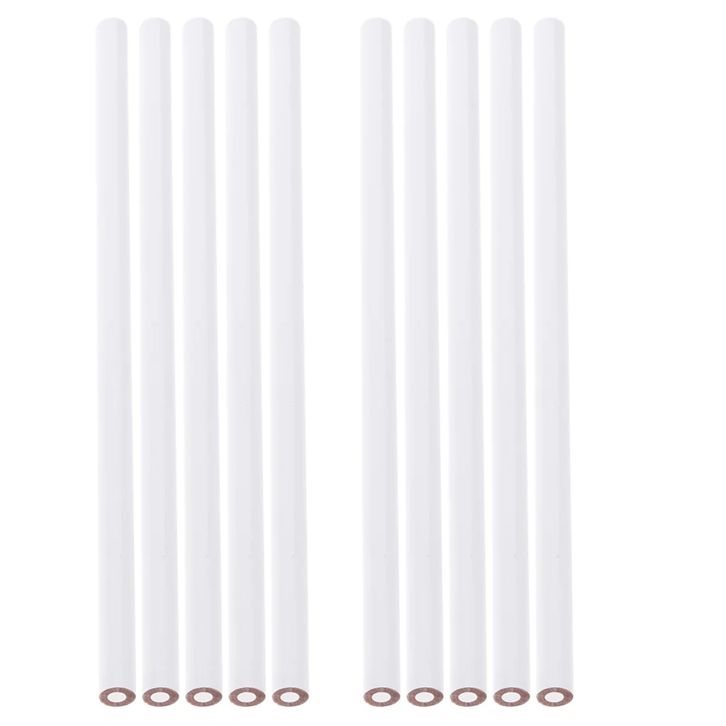 30pcs China Markers HB Pencils Set White Red Black Colors Drawing Marking Crayon Pencils Lead on Wood Glass Metal Fabric Paper