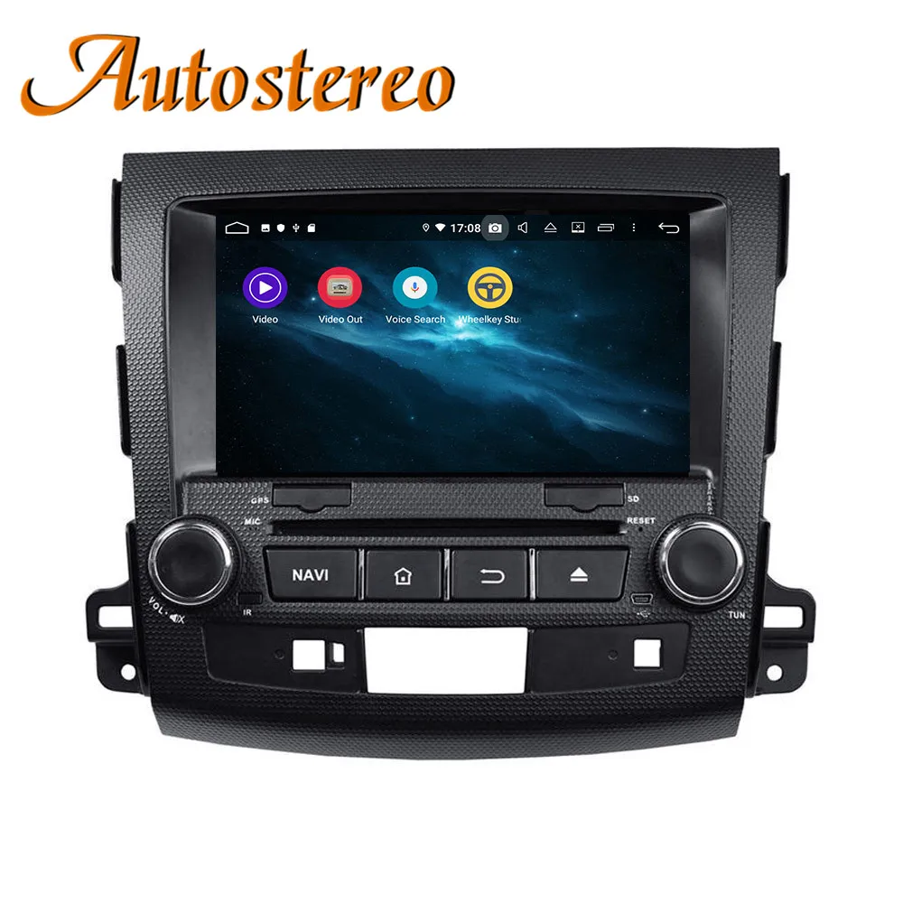 Sale Android 9 Car DVD player auto GPS Navigation for Mitsubishi Outlander/For Peugeot 4007 radio tape recorder headunit DSP MAX 64G 2