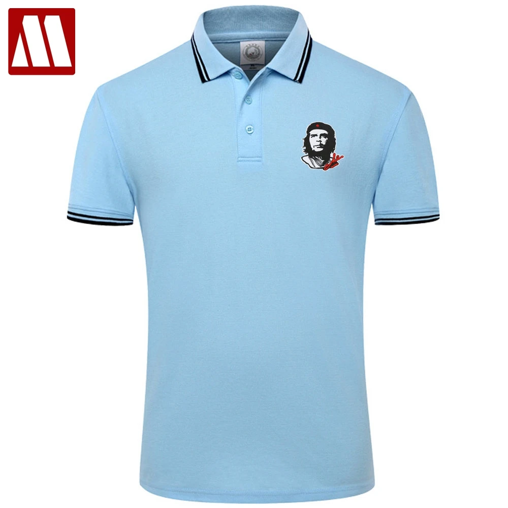 Lexiu Yibai Star of David Deluxe Jew Embroidery Long Sleeve Polo Shirts