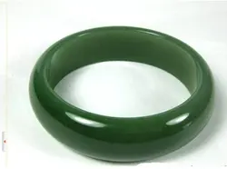 Горячая sell909325 Супер тонкого материала и нефрит нефрит браслет и шпинат зеленый нефрит браслет с сертификатом