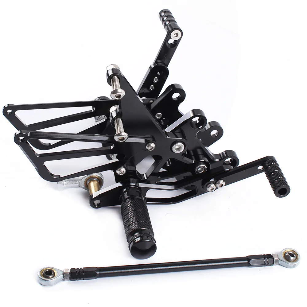 

For TRIUMPH STREET TRIPLE 595 2006-2010 CNC Motorcycle Adjustable Rearsets Rear Sets Foot Pegs Pedal Foot Rests