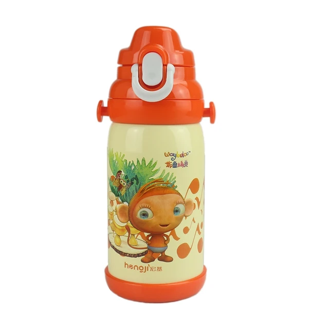 Cute Thermos Baby Leak Proof Stainless Steel Kids Thermos Bottle 6 12