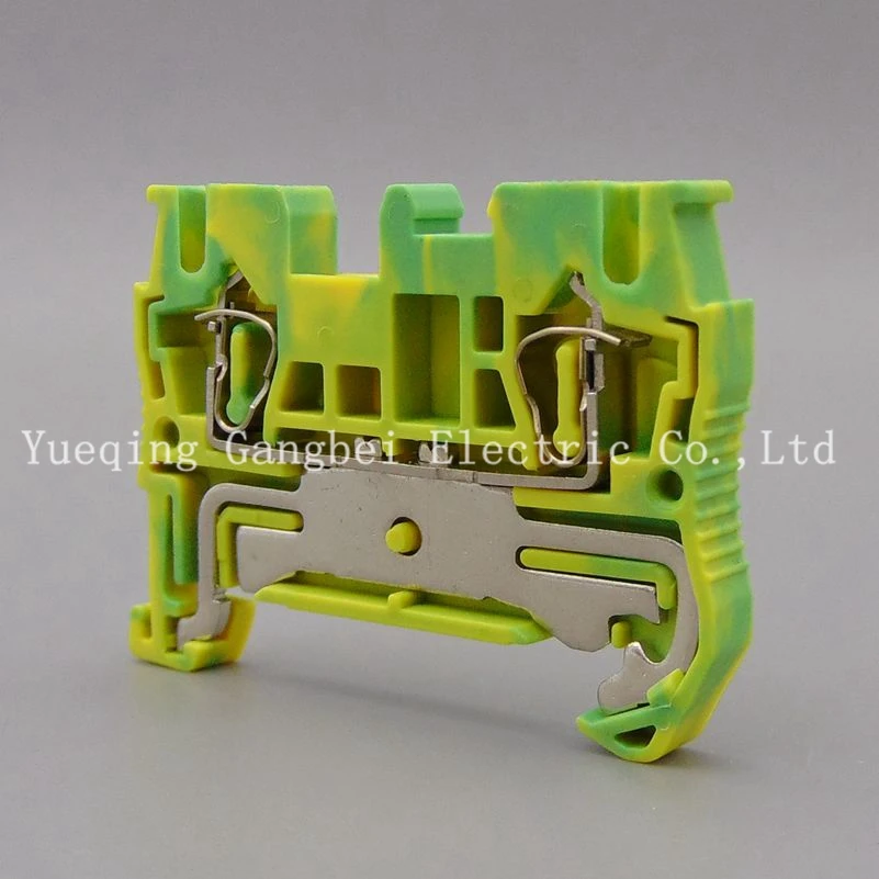 Spring the ground terminal of ST1.5 EP rapid grounding terminal to pull