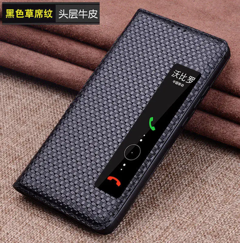 Чехол из натуральной воловьей кожи для huawei P20, защитный чехол для телефона, чехол для huawei p20 pro, умный чехол