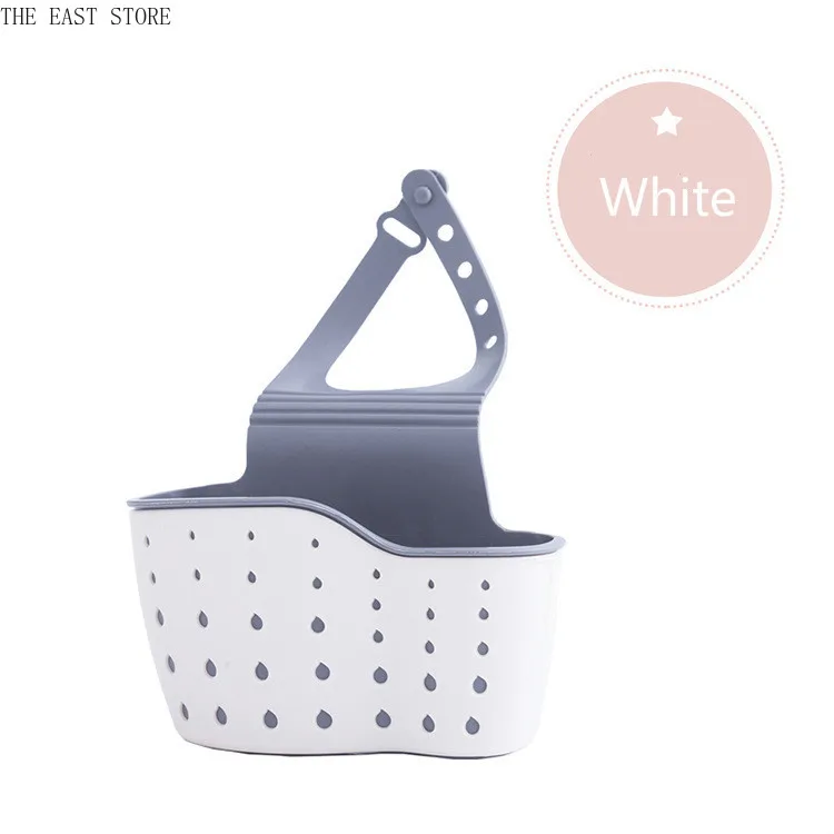 Kitchen utensils sink drainage bag rack Sponge sink receptacle basket drainage rack