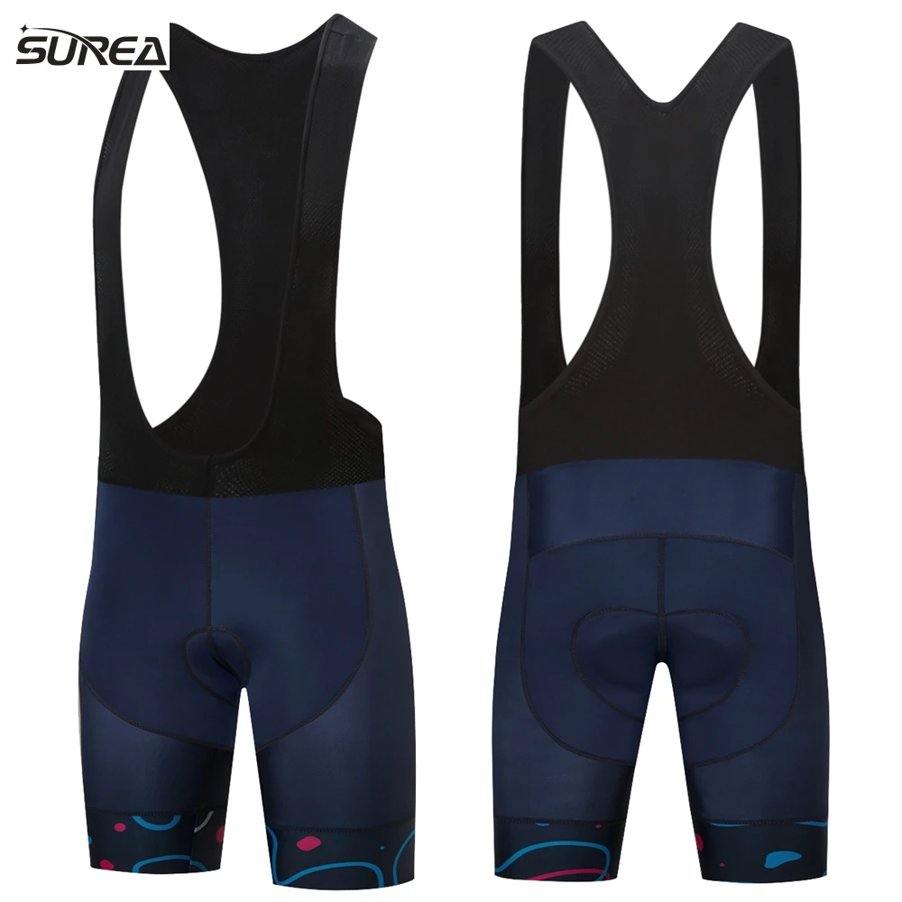 2017 Cycling bib shorts 9D gel ciclismo Red pattern pro team bicicleta maillot bike ropa cycling clothing bicicleta Summer mens