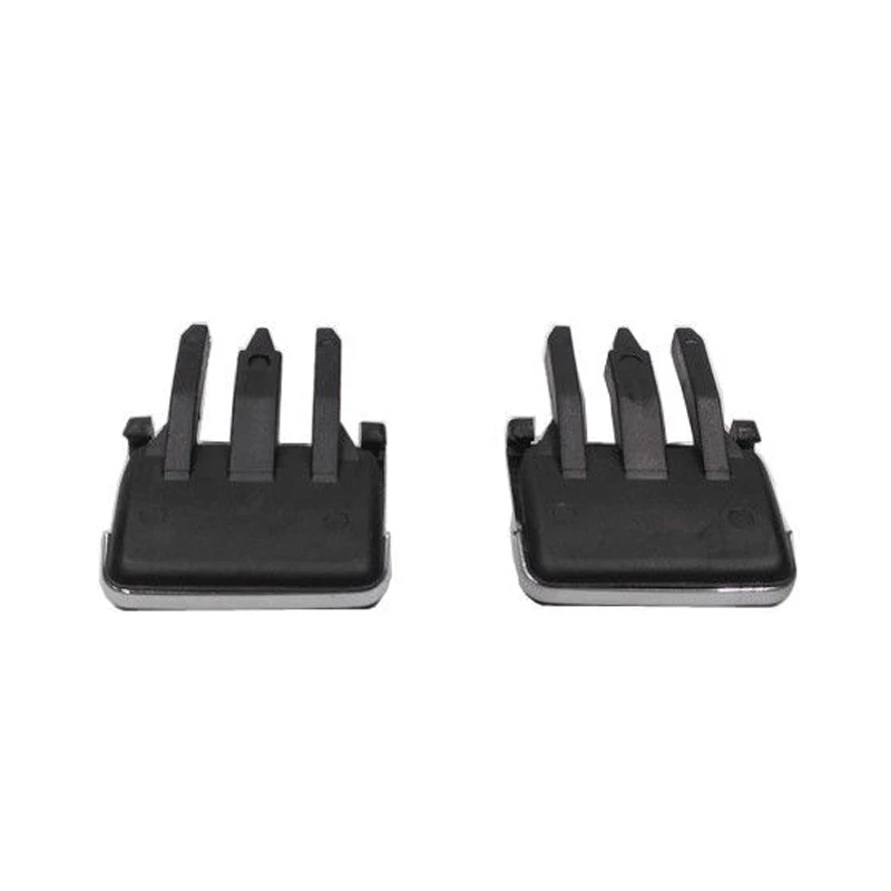 For Toyota Corolla 2pcs Car Air Vent Louvre Blade Slice Air Conditioning Leaf Adjust Clips Universal Black Mayitr