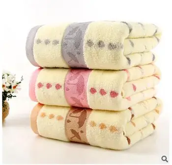 

New Arrival Face Towel 100% Cotton Knitted Printed Small Umbrella Pattern Design Bath Towel Free Shipping