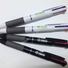 3 цвета чернилами 1000 шт. многофункциональная ручка индивидуальный логотип печатных рекламных подарок шариковая ручка