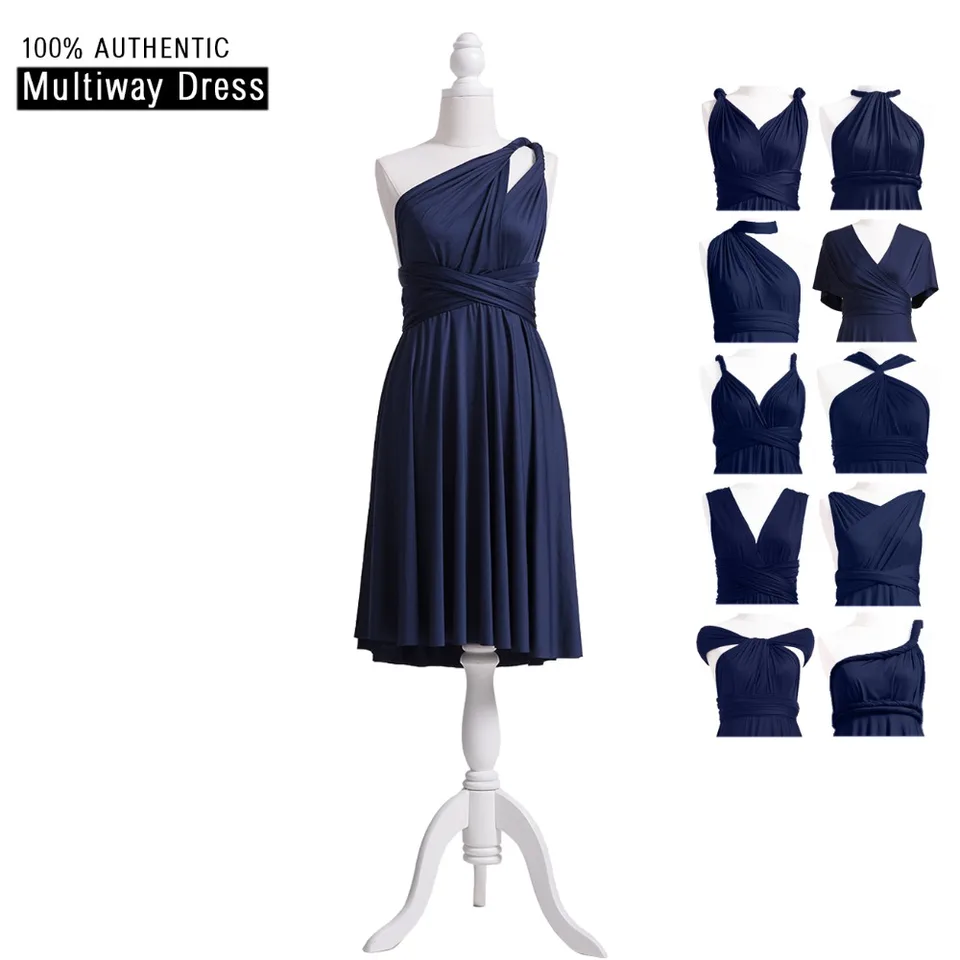 infinity dress midnight blue