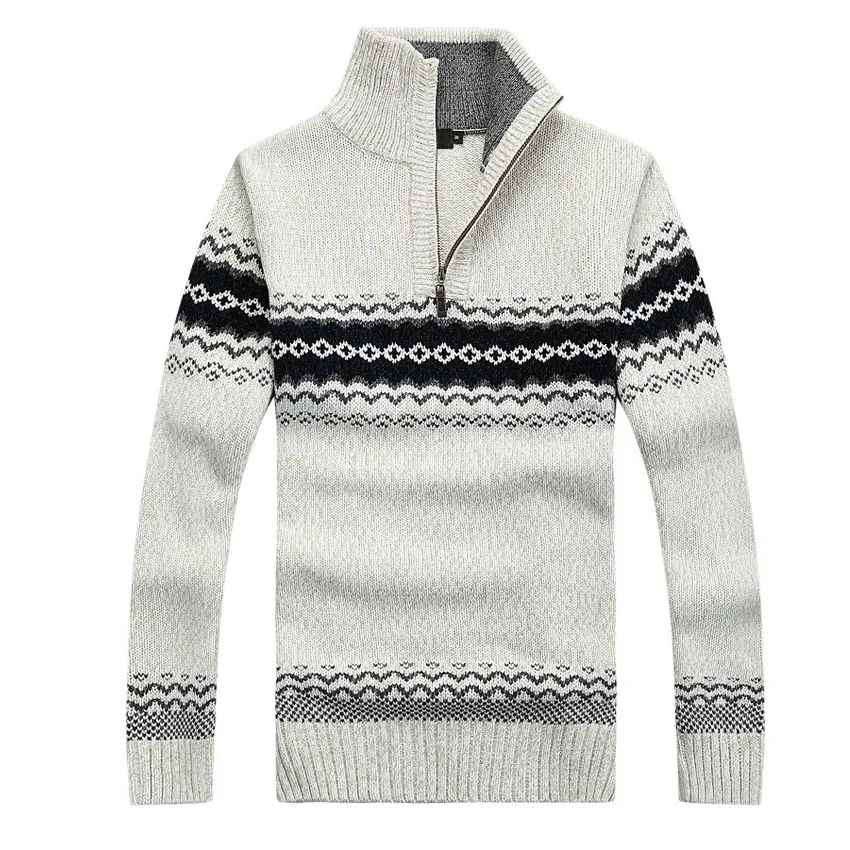Мужской свитер на молнии с воротником размеры до 2XL|sweater buyer|sweater qualitysweater print |