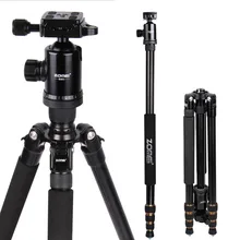 Zomei Z688 Aluminum Portable Tripod Monopod With Ball Head Photographic Z-818 Travel Compact For Digital SLR DSLR Camera Stand Zomei Z688 Aluminum Portable Tripod Monopod With Ball Head Photographic Z-818 Travel Compact For Digital SLR DSLR Camera Stand