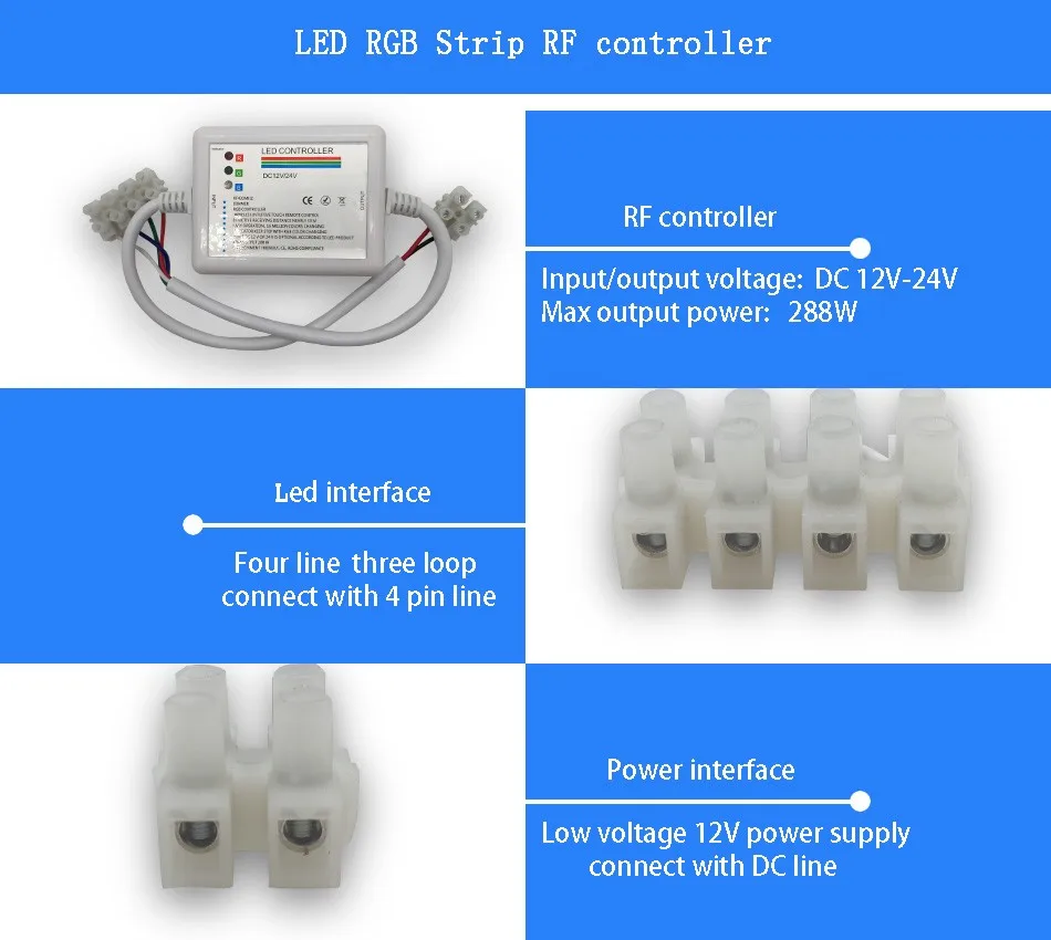 10 м 15 м 20 м RGB светодиодные ленты 5050 не Водонепроницаемые+ RF сенсорный пульт дистанционного управления с регулируемой яркостью+ AC 110/220 В DC 12 В Светодиодный драйвер для домашних ламп