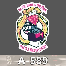 A-589 Schlechte Frau Wasserdichte Kühle DIY Aufkleber Für Laptop Gepäck Skateboard Kühlschrank Auto Graffiti Cartoon Aufkleber