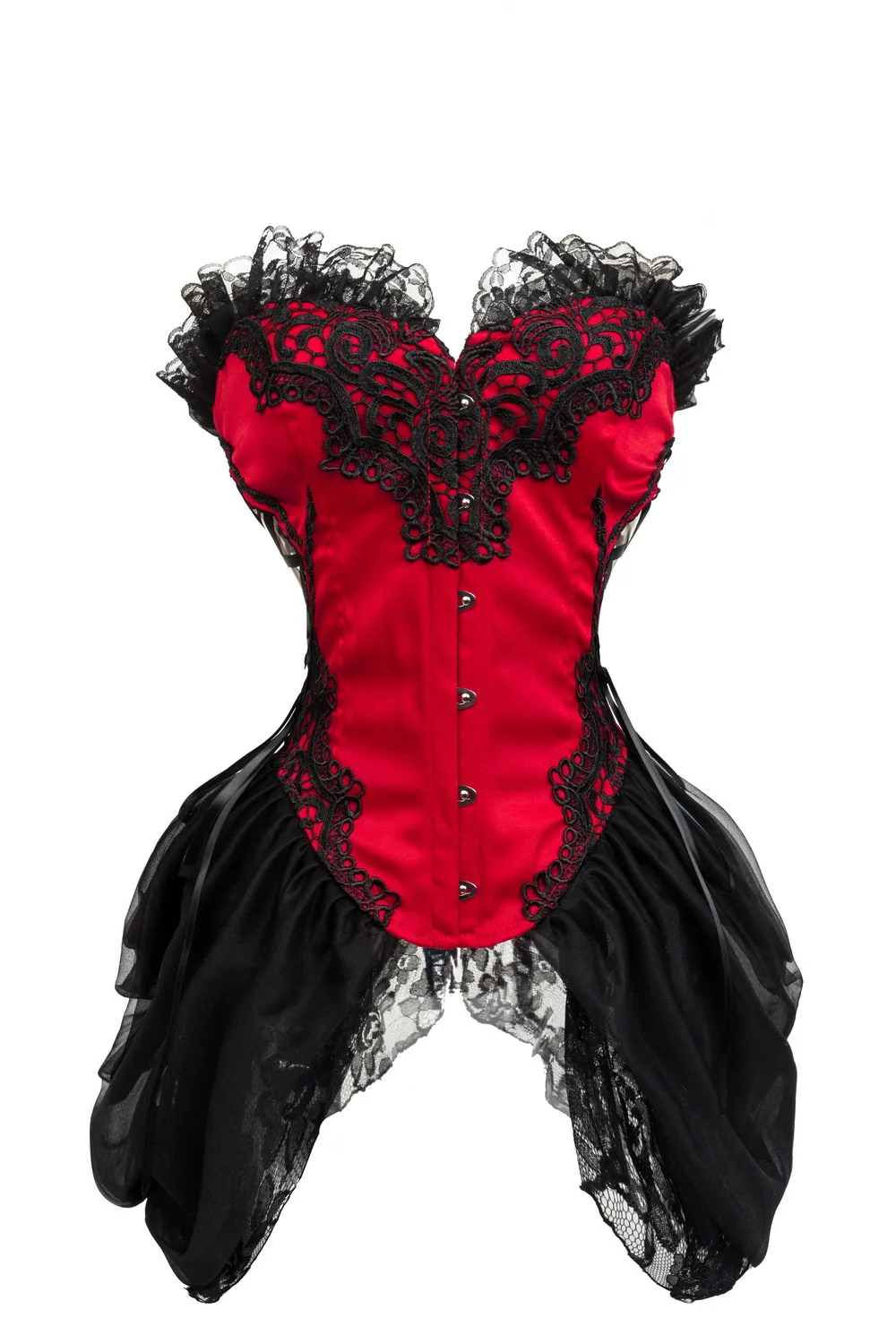 Buy Plus Size 6XL Women Steampunk Corset Sexy Long