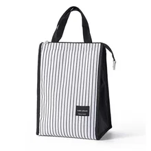 

Fashion Women Lunch Bag Vertical Portable Tote Bag Thermal Insulation Lunch Picnic Bags Travel Food Fresh Container Pack