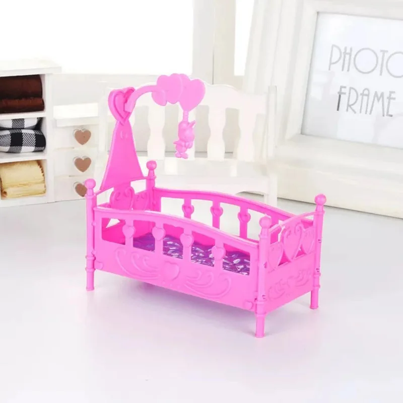 

Newest LOL dolls 12cm * 5cm/4.7in * 2in sleeping Bed original lol dolls accessories on sale LOL collection drop shipping